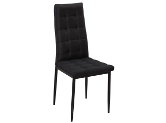 Jedálenská stolička Douglas, čierna látka