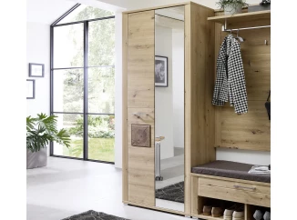 Predsieňová šatníková skriňa Tira, dub artisan