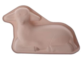Forma na pečenie Baránok 30 cm, hnedý silikón