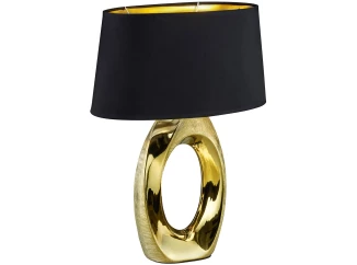 Stolná lampa Taba 52 cm, zlatá