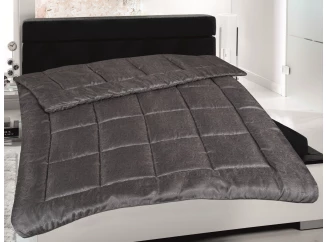 Prikrývka Sienna 140x200 cm, antracitová