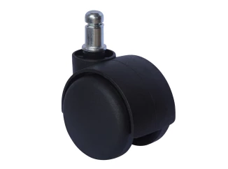 Náhradné plastové kolieska k stoličke pre mäkké podlahy (set 5 ks)