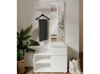 Predsieňová stena Image, biela