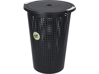 Kôš na prádlo 35 l, čierny