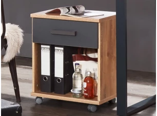 Úložný kontajner na kolečkách Liverpool, dub