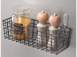 Kovový kôš Lava TouchTherm 33 cm, čierny