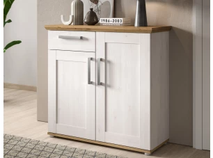 Komoda so šuplíkom Verona, 95 cm, smrekovec/dub artisan