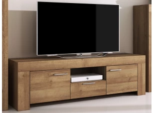 TV skrinka s policou Sky, dub riviera