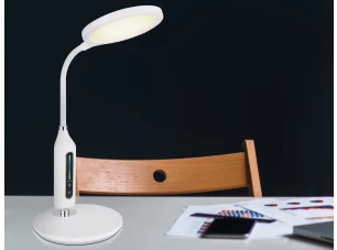 Stolová LED lampa Fruggy, biela