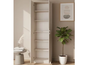 Policová skriňa Vincent, béžová kašmír