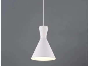 Luster Enzo, matná biela