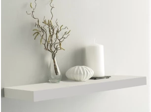 Polica na stenu Shelvy 60 cm, biela