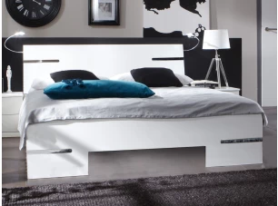 Dvojlôžková posteľ Anna 160x200 cm, biela