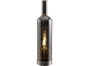 Stolná lampa Bottle 50090102, dymové sklo