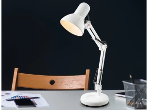 Stolová lampa Famous, biela