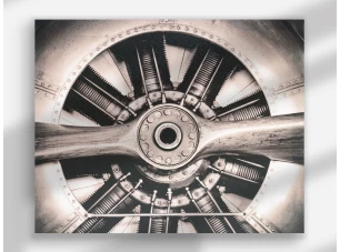 Obraz na plátne Vintage vrtule lietadla, 40x50 cm