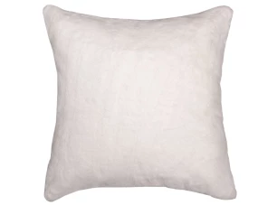 Dekoračný plyšový vankúš Rabbit 45x45 cm, biely