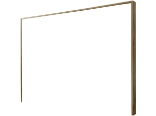 Paspartový rám k šatníkovej skrini Mega, dub wotan