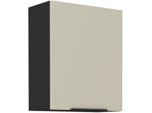 Horná kuchynská skrinka Arona, 60 cm, kašmírová/čierna