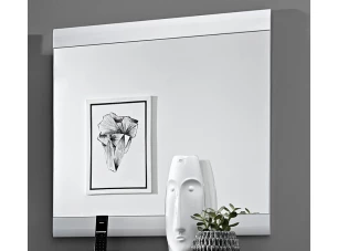 Zrkadlo Funny, biele