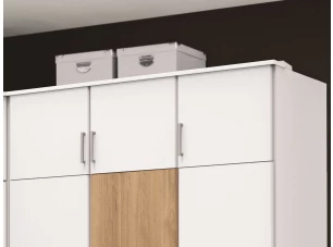 Skriňový nadstavec Click, 135 cm, biely