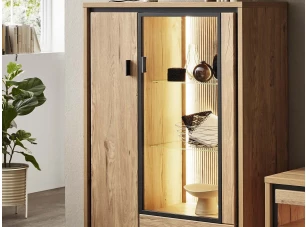 Set 2 ks lišta s LED svetelným pásikom (94,7 cm) farba svetla teplá biela