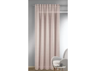 Záclona Matze 135x245 cm, béžovo-ružová