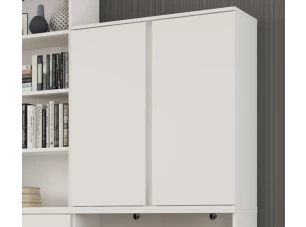 Skrinka Charles, 80 cm/91 cm, biela