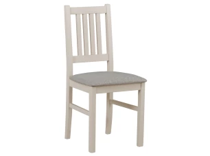 Jedálenská stolička Bono, béžová kašmír/šedo-béžová látka