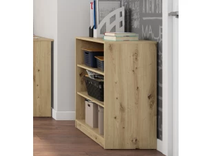 Nízký regál Carlos, dub artisan, šírka 40 cm