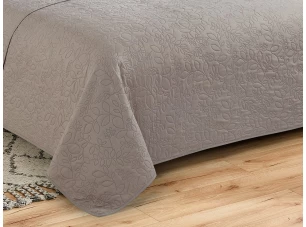 Prikrývka na posteľ Harmony 220x240 cm, taupe