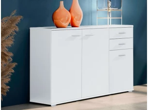 Komoda so zásuvkami Mike, biela