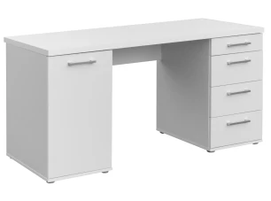 Písací stôl Walter, biely