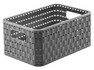 Úložný košík Country 6 l, antracitový