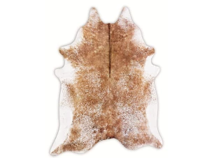 Imitácia kravskej kože béžová, 120x150 cm