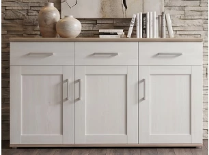 Komoda Romance, smrekovec/dub