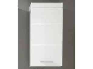 Kúpeľňová závesná skrinka Amanda 501, lesklá biela