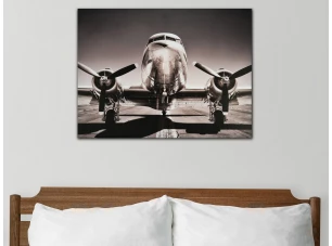 Obraz na plátne Vintage lietadlo, 80x60 cm