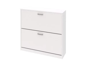 Nízky botník Mega 82, biela