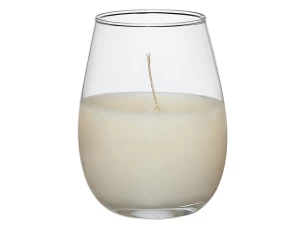 Sviečka v skle šampanská, 10 cm