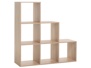 Regál so 6 priehradkami Udine, dub sonoma