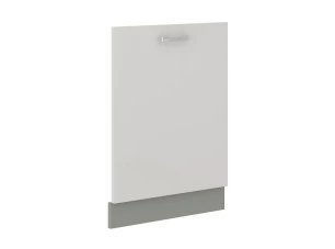 Predný panel na vstavanú kuchynskú umývačku Bianka ZM,60 cm,biely lesk