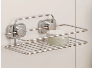 Kúpeľňová polička Reflex Luxy 1, chrometherm