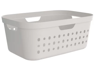 Kôš na bielizeň Jona 39 l, biely