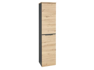 Univerzálna skriňa s policami Memphis, 45 cm, dub artisan/grafit