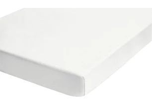 Napínacie prestieradlo Jersey Castell 180x200 cm, biele