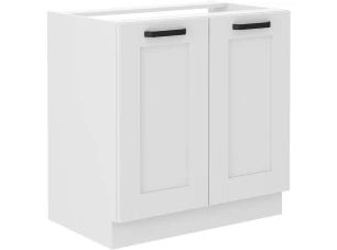 Kuchynská drezová skrinka Luna, 80 cm, biela