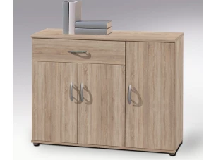 Komoda 3-dverová Lilly, dub sonoma