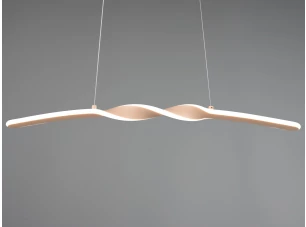 Závesné stropné osvetlenie LED Ginko, piesková