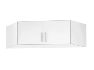 Rohový skriňový nadstavec Celle, biely